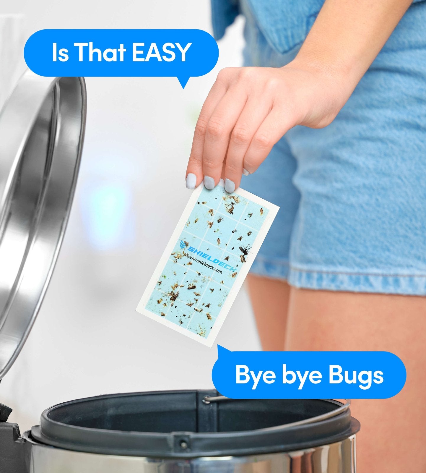 Shieldeck® BuzzTrap – Smart Indoor UV Trap for Flies, Gnats, Mosquitoes, Fruit Flies & More (Copy) - Shieldeck