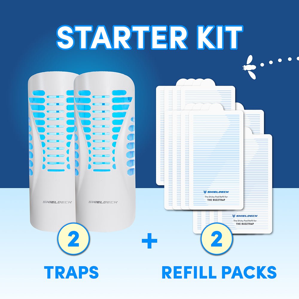 Starter Kit (2 Traps + 2 Refill Packs) - Shieldeck