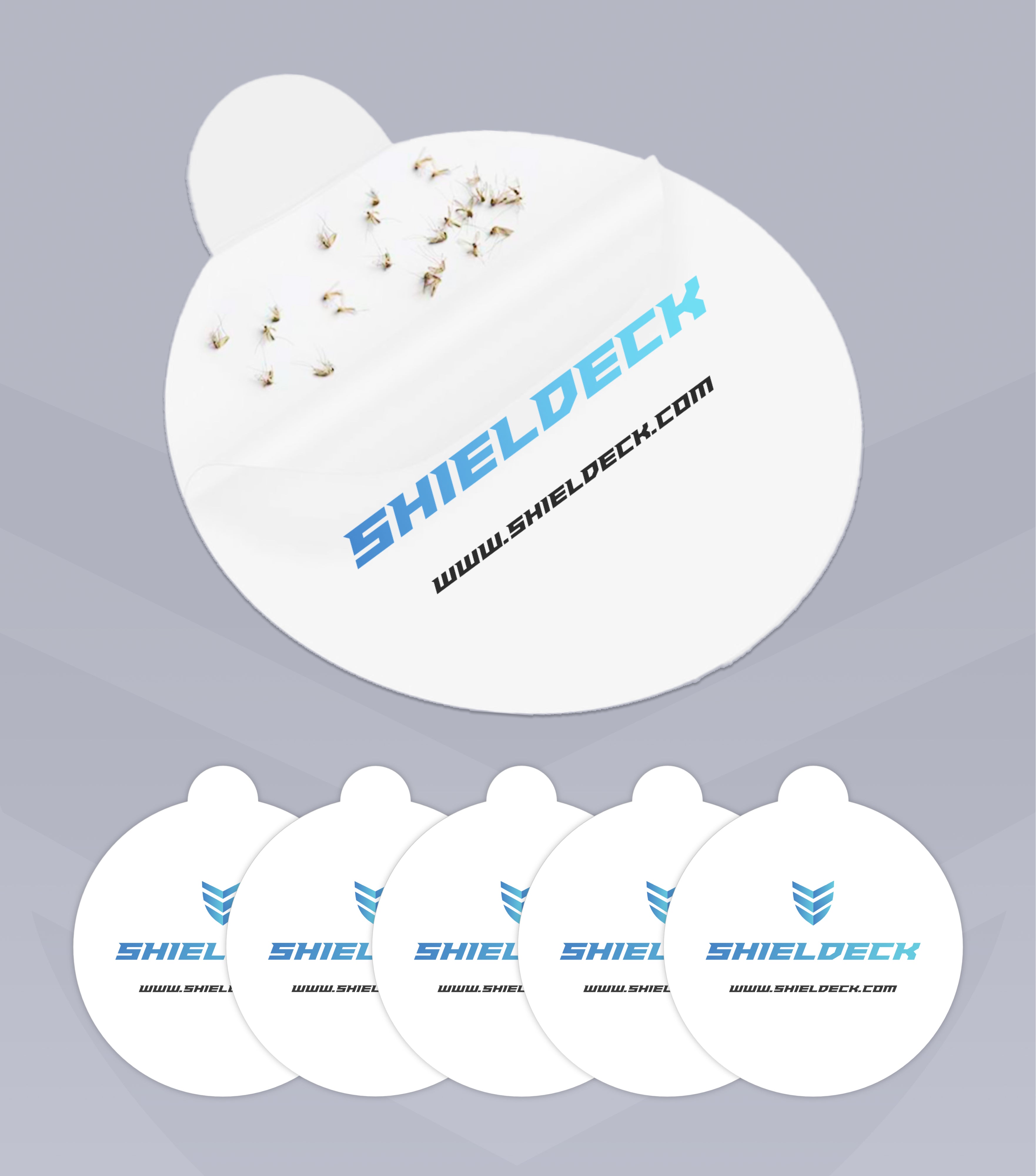 The BuzzTrap Refills (8-Pack) Sticky Pads – ShieldDeck® – Shieldeck