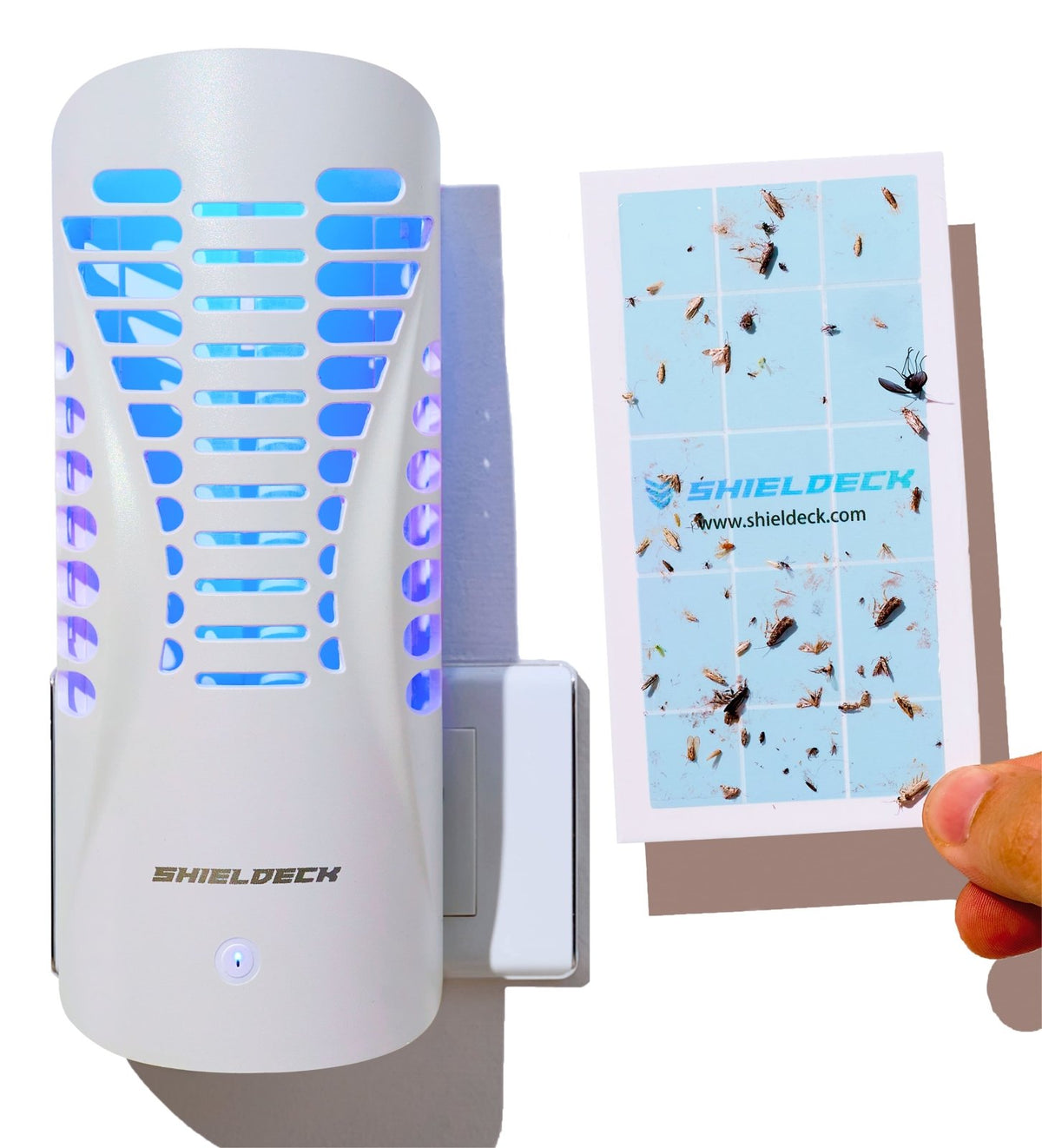 Smart Insect Trap Shieldeck® Smart Insect Traps - Get Rid of Gnats, Flies, Mosquitoes